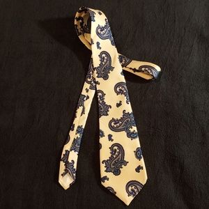 Tie Blue Paisley
